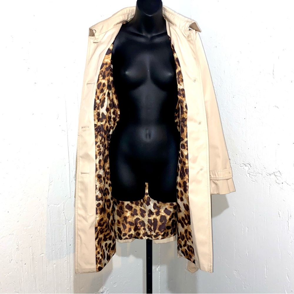 Laundry by Shelli Segal Skirted Trench Coat Size Small - Picture 7 of 15